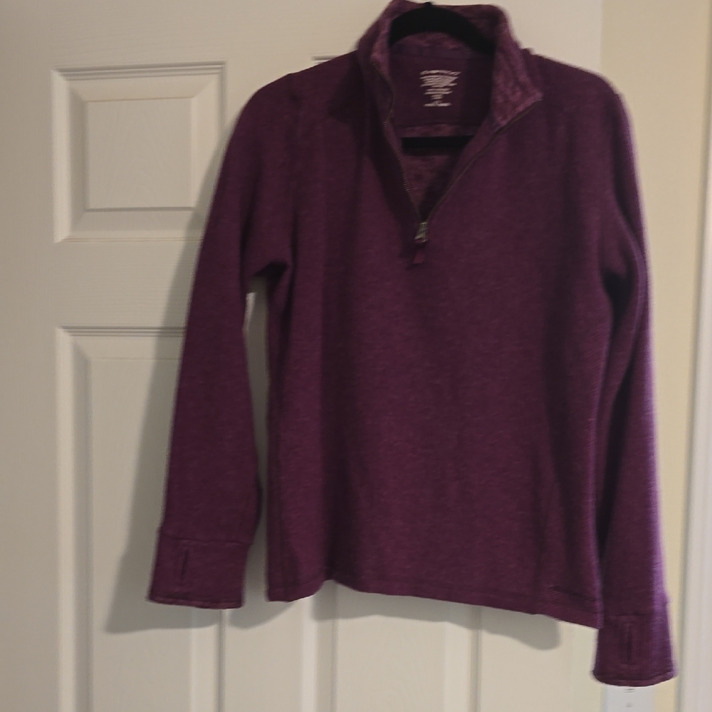 Exofficio Women's V-Neck Sweater - Purple